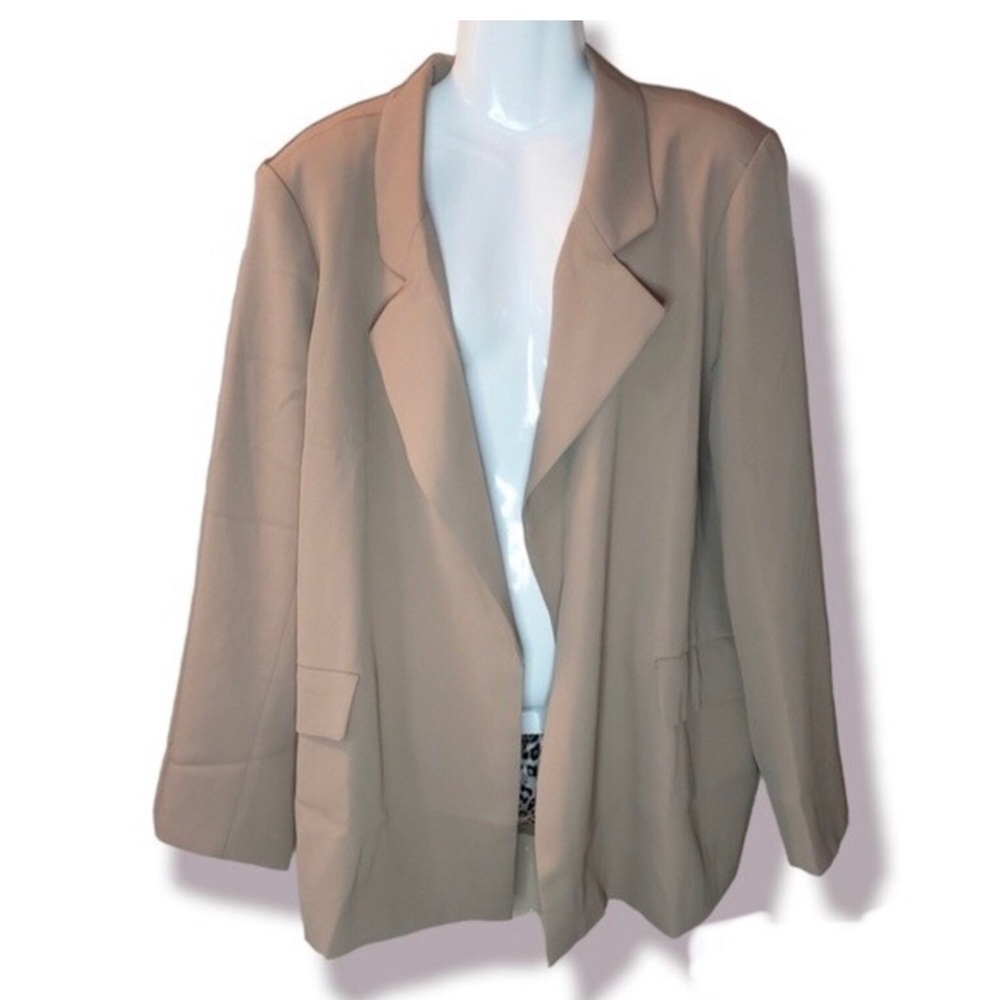 NWT Oddy Tan Blazer Jacket sz 3X